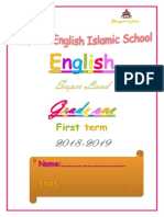Booklet Grade 1 First Term2018