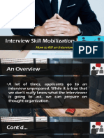 3.3 Interview Skill Mobilization