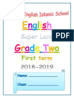 Grade 2 First Term 2018 (Booklet)
