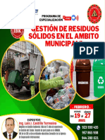 Brochure _gestión de Residuos Sólidos en El Ambito Municipal