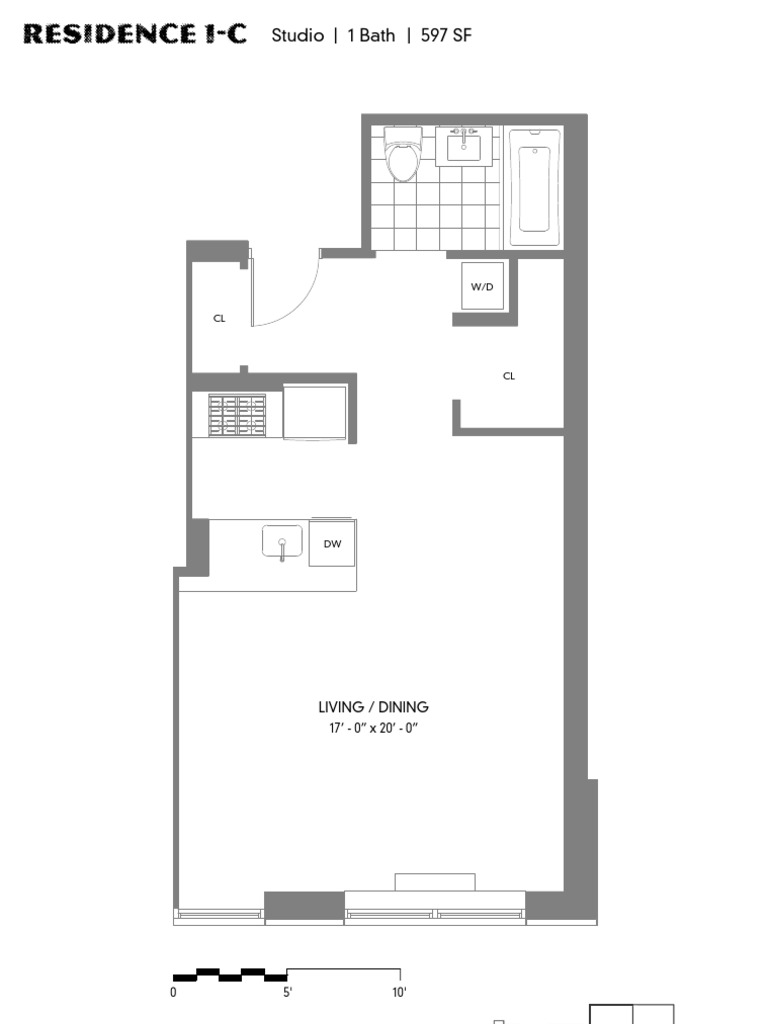 Studio Unit Layout and Specs Guide | PDF