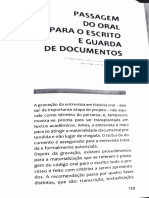 COUTO, M. Passagem Do Oral para o Escrito - Parte 1