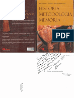 MONTENEGRO, Antonio Torres. História Metodologia e Memória 2010