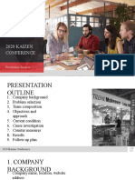 Kaizen Conference PowerPoint Template 2020 Web Version