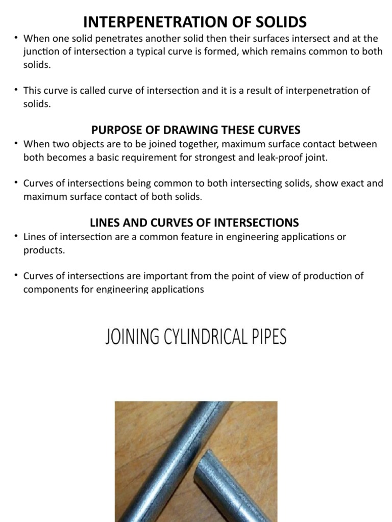 Interpenetration and Development of Solids | PDF | Geometry | Geometric ...