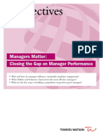 Managers Matter Closing The