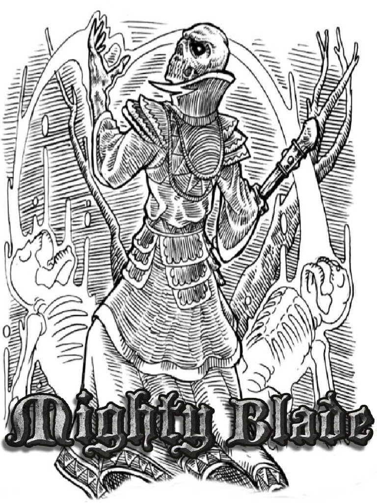 Escudo Do Mestre Mighty Blade | PDF | Espada | Inteligência