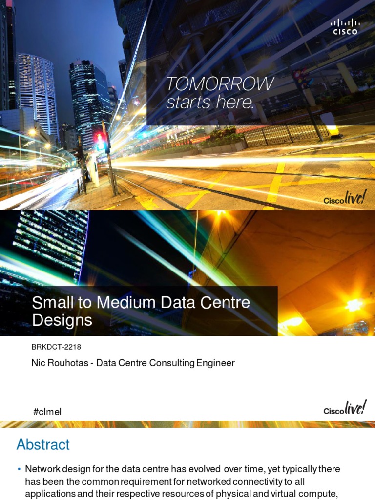 Fdocuments - in Cisco Live Data Center Design Guide | PDF
