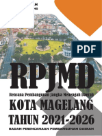 Perda No 4 Tahun 2021 RPJMD Kota Magelang Tahun 2021-2026
