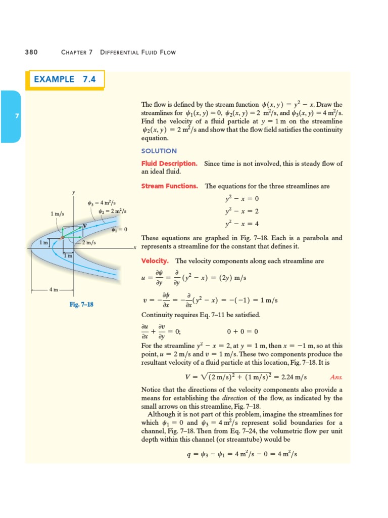 Stream Function and Velocity Analysis | PDF | Fluid Dynamics | Physics