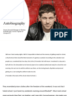 Steven Gerrard - Comprehension