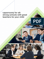 Opportunity For All Strong Schools With Great Teachers