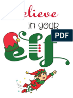 T Ag 1635404849 Believe in Your Elf Christmas Poster - Ver - 1