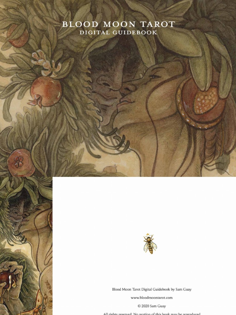 Blood moon tarot guide book sam guay pdf