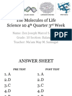 The Molecules of Life