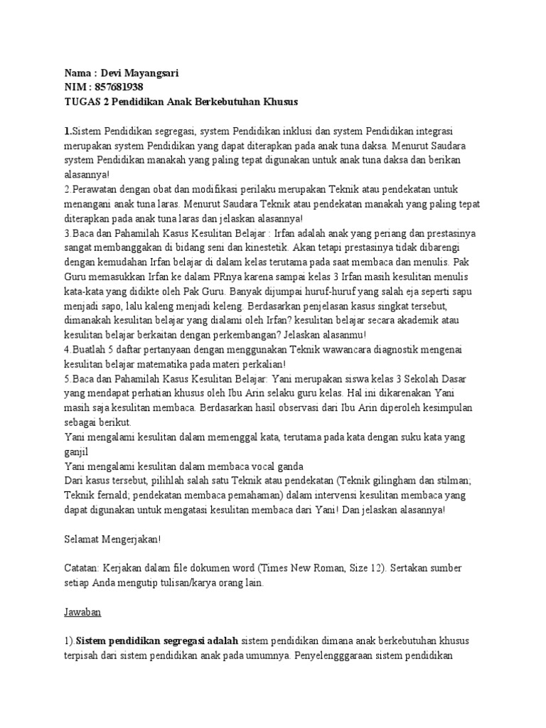 Tugas 3 | PDF