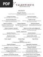 Table D'hote Menu Sample | PDF