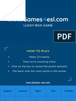 Countries Lucky Box PPT Game