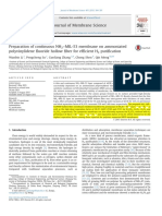 Ammoniated Membrane For H2 Purification