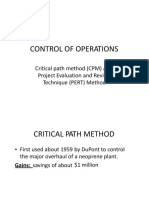 Control of Operations New