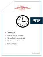 Maths Assignmnet Second Term Assignment 3 Time, Answer Key-Converted-Compressed