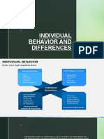 Individual Behavior Factors and Differences