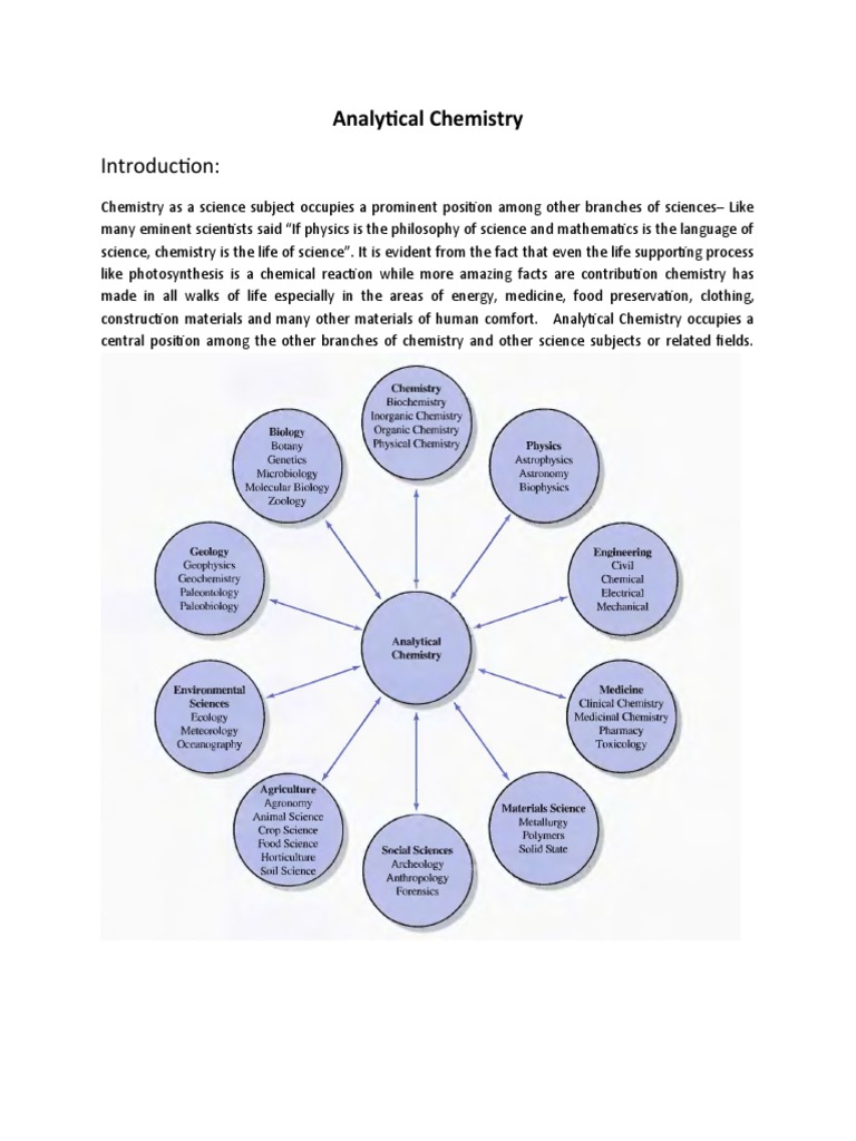 Analytical Chemistry (Theory) PDF Normal Distribution Standard