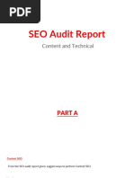 SEO Audit Report - Swetha DK