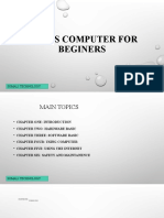 Basics Computer For Beginerspp