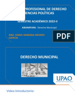 Derecho Municipal: Concepto, Importancia y Autonomía