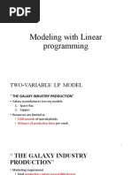 Ch02 Modeling With Linear Programming