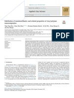 Exfoliation of Montmorillonite and Related Properties of Clay, Polymer