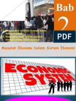 Bab 02 Ekonomi 10 Pertemuan 2 (Masalah Pokok Ekonomi Dan Sistem Perekonomian X