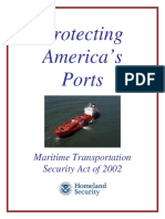 Maritme Transportacion Security Act 2002