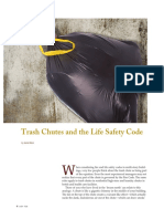Trash Chutes and The Life Safety Code