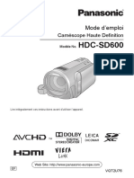 Panasonic SD600