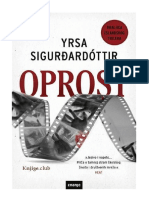 Yrsa Sigurðardóttir - Oprost