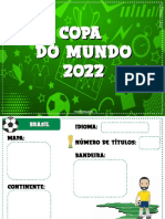 Copa Do Mundo 2022 TEAtividades