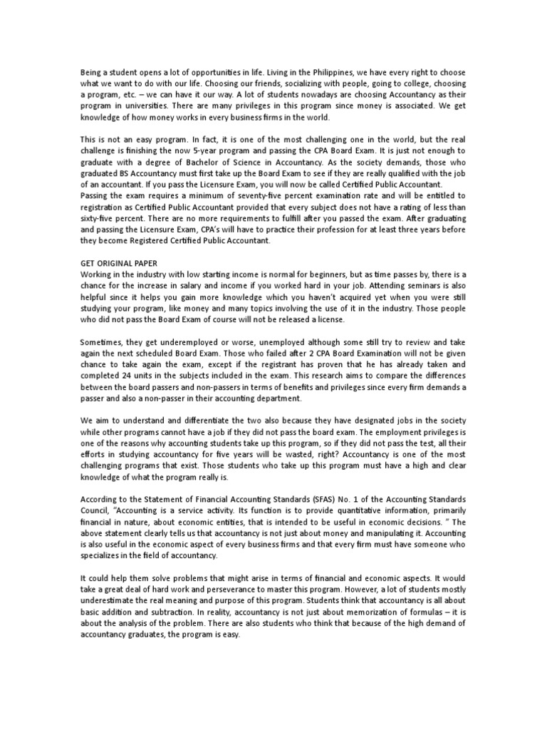 Comparing the Differences in Benefits and Privileges Between CPA Board