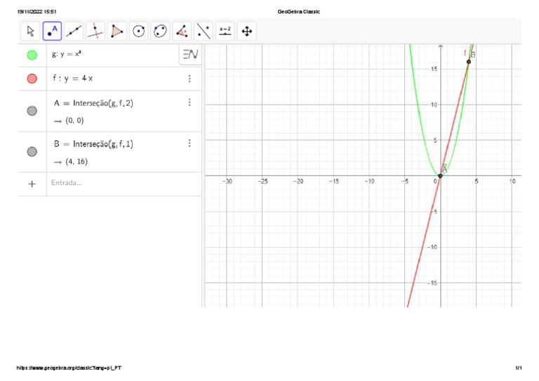 GeoGebra Classic 1 | PDF