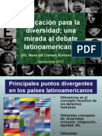 Educación para La Diversidad, Mirada Del Debate Latinoamericano