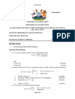 Statistics Exam 2