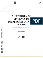 Auditoria ao Sistema de Proteção contra Descargas Atmosféricas na Escola Básica Flamenga