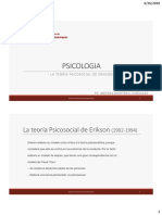 Teoria Psicosocial de Erikson