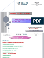 Présentation de Monopole Ou Maroc