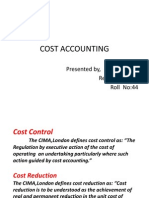 Cost Accouting