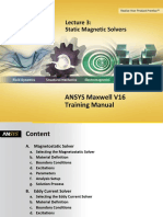 ANSYS Maxwell V16 Training Manual