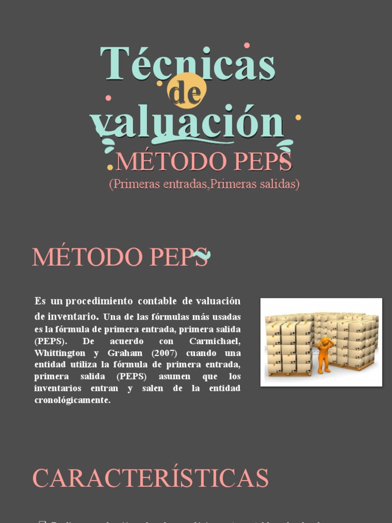Método PEPS en Valuación de Inventarios | PDF | Inventario ...