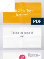 Review toys and name them in Indonesian