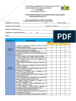 Ficha de Evaluacion para Estudiantes